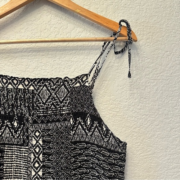 Wild‎ Fable | Smocked Maxi Tribal Boho Dress | Size Large - Picture 6 of 13